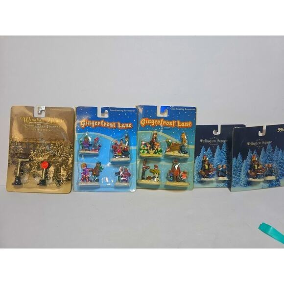 Vintage Ginger Frost Lane Acc. LOT (5) New Xmas Holiday Windham Wellington - Picture 1 of 6